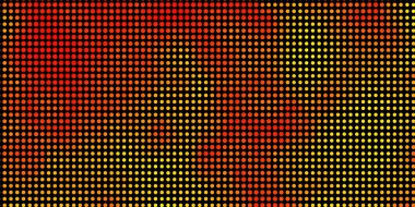 Açık Turuncu vektör arka planda daireler çiziyor. Renkli çember şekilli modern soyut illüstrasyon. İş ilanları için şablon.