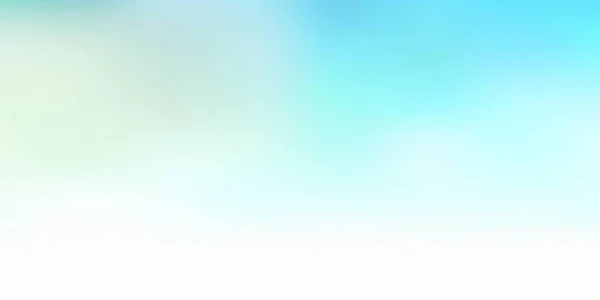 Hellblauer Gelber Vektor Verschwimmt Hintergrund Leuchtend Bunte Unschärferelation Abstraktem Stil — Stockvektor