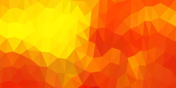 Тёмно Жёлтый Вектор Абстрактный Треугольник Умная Иллюстрация Фасетном Стиле Абстрактными — стоковый вектор