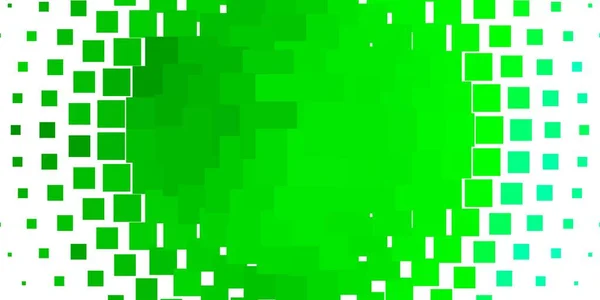 Ljusgrön Vektor Mall Rektanglar Abstrakt Illustration Med Rektangulära Former Mönster — Stock vektor