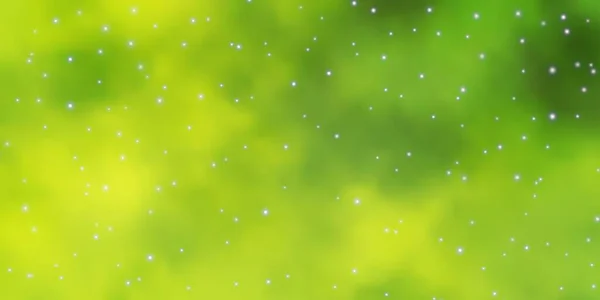 Ανοιχτό Πράσινο Διανυσματικό Μοτίβο Αφηρημένα Αστέρια Σύγχρονη Γεωμετρική Αφηρημένη Απεικόνιση — Διανυσματικό Αρχείο