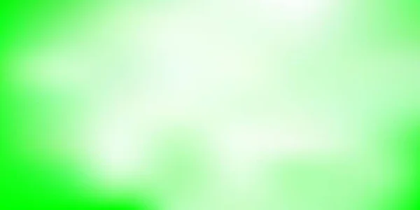 Textura Borrosa Vectorial Verde Claro Gradiente Colorido Ilustración Abstracta Estilo — Vector de stock