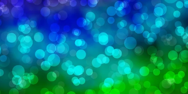 Φως Πολύχρωμο Διανυσματικό Υπόβαθρο Φυσαλίδες Σύγχρονη Αφηρημένη Εικόνα Πολύχρωμα Σχήματα — Διανυσματικό Αρχείο
