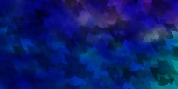 Ανοιχτό Ροζ Μπλε Διανυσματικό Πρότυπο Ορθογώνια Νέα Αφηρημένη Εικόνα Ορθογώνια — Διανυσματικό Αρχείο