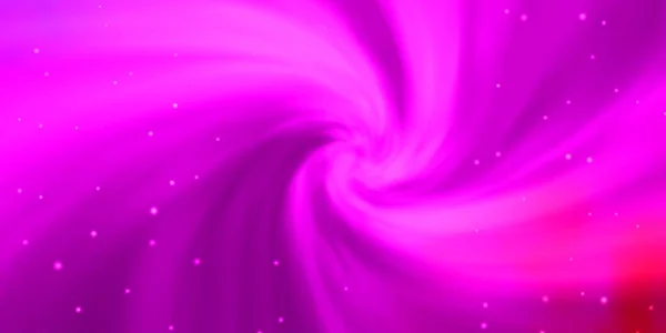 Светло Фиолетовый Розовый Векторный Фон Маленькими Большими Звездами Современная Геометрическая — стоковый вектор