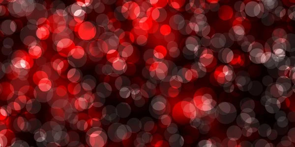 Textura Vectorial Rojo Oscuro Con Discos Ilustración Abstracta Con Manchas — Archivo Imágenes Vectoriales