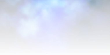 Gökyüzü ve bulutlu koyu mavi vektör şablonu.