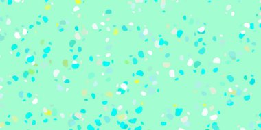 Rastgele şekilli açık yeşil vektör arkaplanı. Basit bir şekilde gradyan olan renkli soyut biçimler. Web siteniz için basit illüstrasyon.