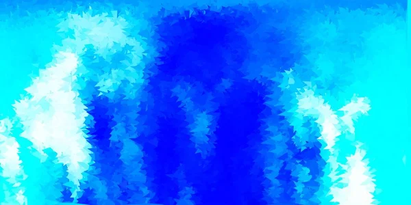 Disposition Polygonale Gradient Vectoriel Bleu Clair Illustration Dégradé Style Polygonal — Image vectorielle