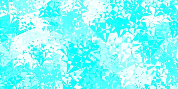 Agencement Vectoriel Bleu Clair Vert Avec Des Formes Triangulaires Illustration — Image vectorielle