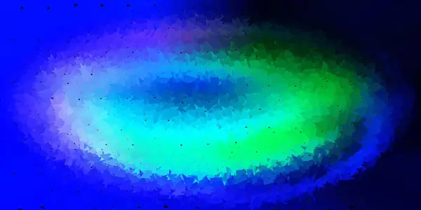 Світло Блакитний Зелений Вектор Абстрактний Трикутник Декоративна Барвиста Ілюстрація Абстрактними — стоковий вектор