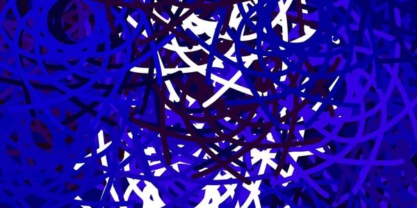 Light Blue Red Vector Background Random Forms Modern Abstract Illustration — Stock Vector