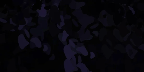 Темно Сірий Векторний Фон Випадковими Формами Ілюстрація Різнокольоровими Формами Абстрактному — стоковий вектор