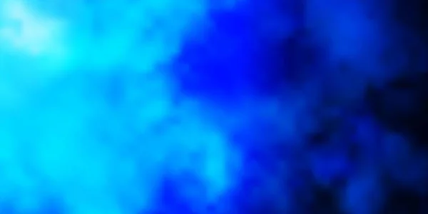 Modello Vettoriale Blu Scuro Con Nuvole — Vettoriale Stock