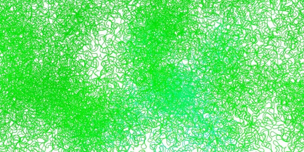 Темно Зеленый Векторный Фон Бочками Красочная Иллюстрация Круговом Стиле Линиями — стоковый вектор