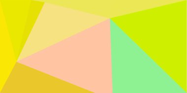 Açık yeşil, kırmızı vektör çokgen arka plan. Soyut üçgenlerle dekoratif renkli çizimler. Cep telefonları için arkaplan.