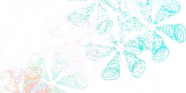 Açık yeşil, kıvrımlı kırmızı vektör düzeni. Eğimli renkli geometrik örnekler var. Web siteleri, iniş sayfaları için desen.