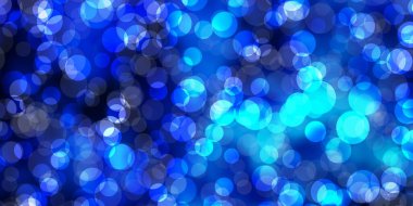 Küreli açık mavi vektör deseni. Doğa tarzında rengarenk çizimler. Reklamlarınız için tasarım.