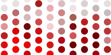 Lekeli hafif turuncu vektör arka planı. Basit gradyan arkaplandaki soyut renkli diskler. Duvar kağıtları, perdeler için desen.