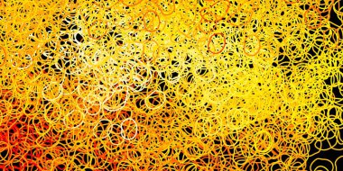 Rastgele şekilli koyu turuncu vektör arkaplan. Soyut tarzda, gradyan formlarda basit tasarım. Web siteniz için basit illüstrasyon.