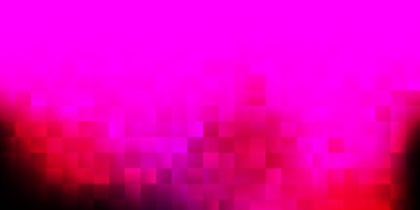 Dikdörtgenli koyu pembe vektör şablonu. Soyut bir tarzda, gradyan dikdörtgenleri olan akıllı bir tasarım. Web sitesi ve pankart tasarımı.