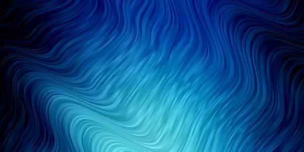 Light Blue Векторний Шаблон Вигнутими Лініями — стоковий вектор