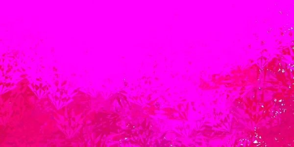 Темно Розовый Векторный Фон Многоугольными Формами Выдающаяся Абстрактная Иллюстрация Диапазоном — стоковый вектор