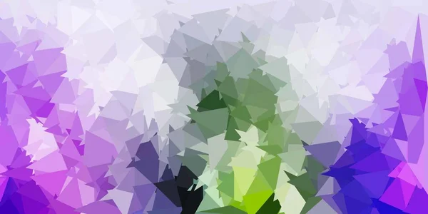 Světle Růžová Zelená Vektorová Abstraktní Šablona Trojúhelníku Abstraktní Ilustrace Elegantními — Stockový vektor