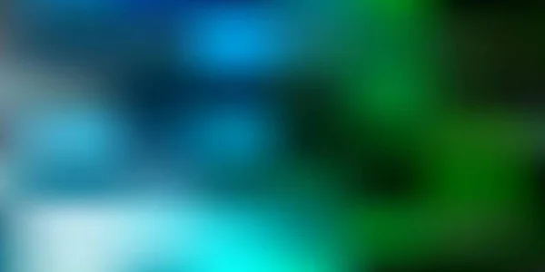 Light Blue Green Vector Gradient Blur Texture Shining Colorful Blur — Stock Vector