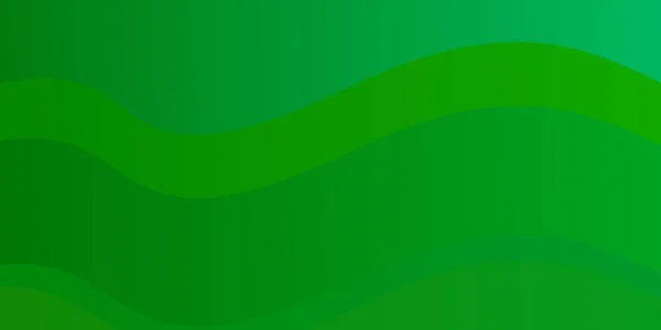 Ljusblå Grön Vektorstruktur Med Kurvor Lutande Illustration Enkel Stil Med — Stock vektor