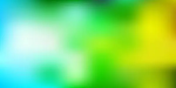 Ljusblå Grön Vektorgradient Suddig Konsistens Modern Elegant Oskärpa Illustration Med — Stock vektor