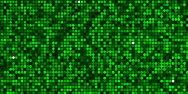 Çember şekilli açık yeşil vektör düzeni.