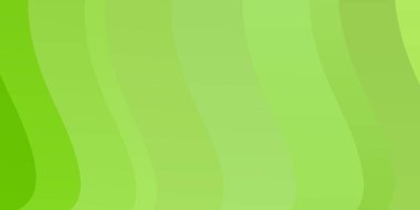 Wry çizgileri ile Açık Yeşil vektör düzeni.