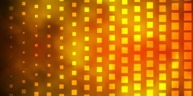 Koyu yeşil, kare biçiminde sarı vektör deseni.