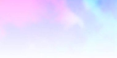 Açık Pembe, kümülü mavi vektör arkaplanı.