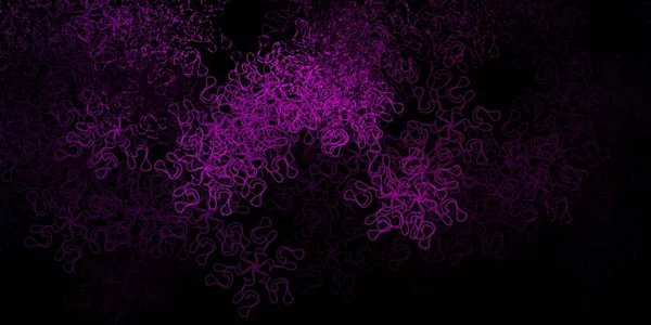 Темно Фиолетовый Векторный Шаблон Линиями Абстрактная Иллюстрация Бандитскими Линиями Лучший — стоковый вектор