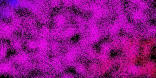 Темно Фиолетовый Розовый Векторный Фон Бутонами Абстрактная Градиентная Иллюстрация Кривыми — стоковый вектор