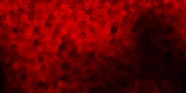 Modelo Vetor Vermelho Escuro Com Formas Abstratas Formas Abstratas Coloridas — Vetor de Stock