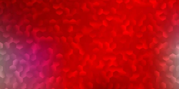 Plantilla Vector Rojo Claro Con Formas Abstractas Ilustración Abstracta Moderna — Archivo Imágenes Vectoriales