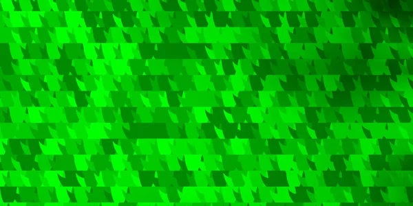 Світло Зелений Векторний Фон Трикутниками Ілюстрація Набором Різнокольорових Трикутників Шаблон — стоковий вектор