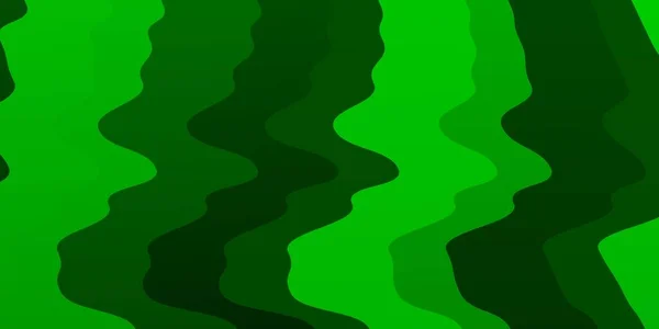 Modèle Vectoriel Vert Clair Avec Des Lignes Douces — Image vectorielle