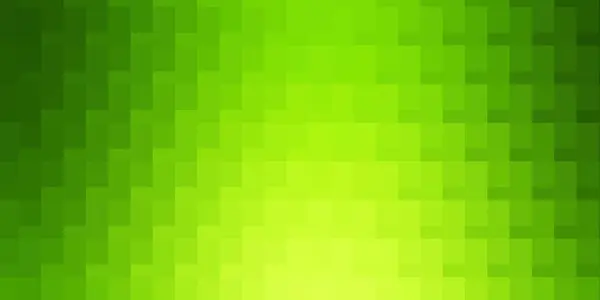 Verde Claro Modelo Vetor Amarelo Retângulos — Vetor de Stock
