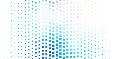 Açık Pembe, mavi vektör düzeni çizgiler, dikdörtgenler.