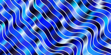 Açık Pembe, dairesel yay ile mavi vektör düzeni.