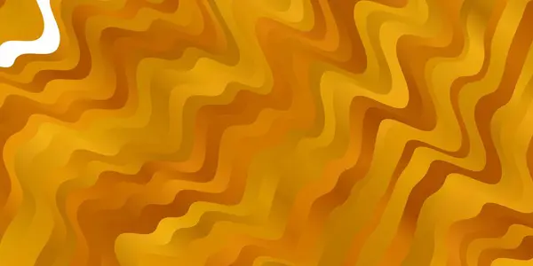 Texture Vectorielle Orange Clair Avec Des Lignes Douces — Image vectorielle