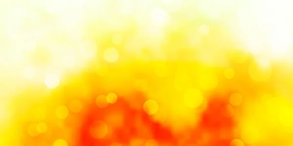 円形状のライトオレンジベクトルレイアウト — ストックベクタ
