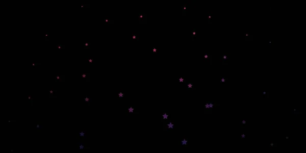 Σκούρο Ροζ Μπλε Διανυσματικό Πρότυπο Αστέρια Νέον — Διανυσματικό Αρχείο