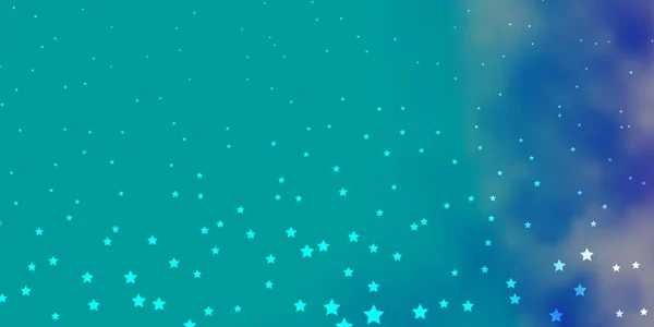 ダークピンク ネオン星の青いベクトルテンプレート — ストックベクタ