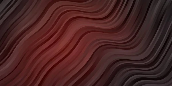 Темно Красный Векторный Фон Изогнутыми Линиями — стоковый вектор