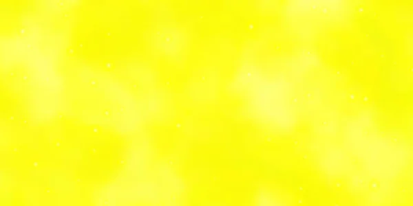 明亮恒星的浅黄矢量布局 — 图库矢量图片